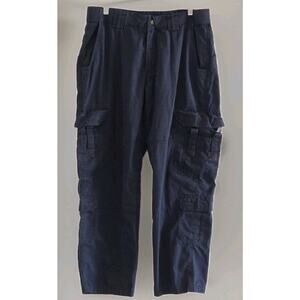 5.11 Tactical Stryke Ripstop Utility Military Navy Blue Cargo Pants Men's 36x30